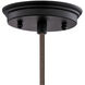 Union 1 Light 5 inch Oil Rubbed Bronze Mini Pendant Ceiling Light