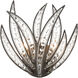 Newark 2 Light 12 inch Dark Graphite Sconce Wall Light