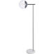 Oyster Bay 50.5 inch 40 watt Chrome Floor Lamp Portable Light