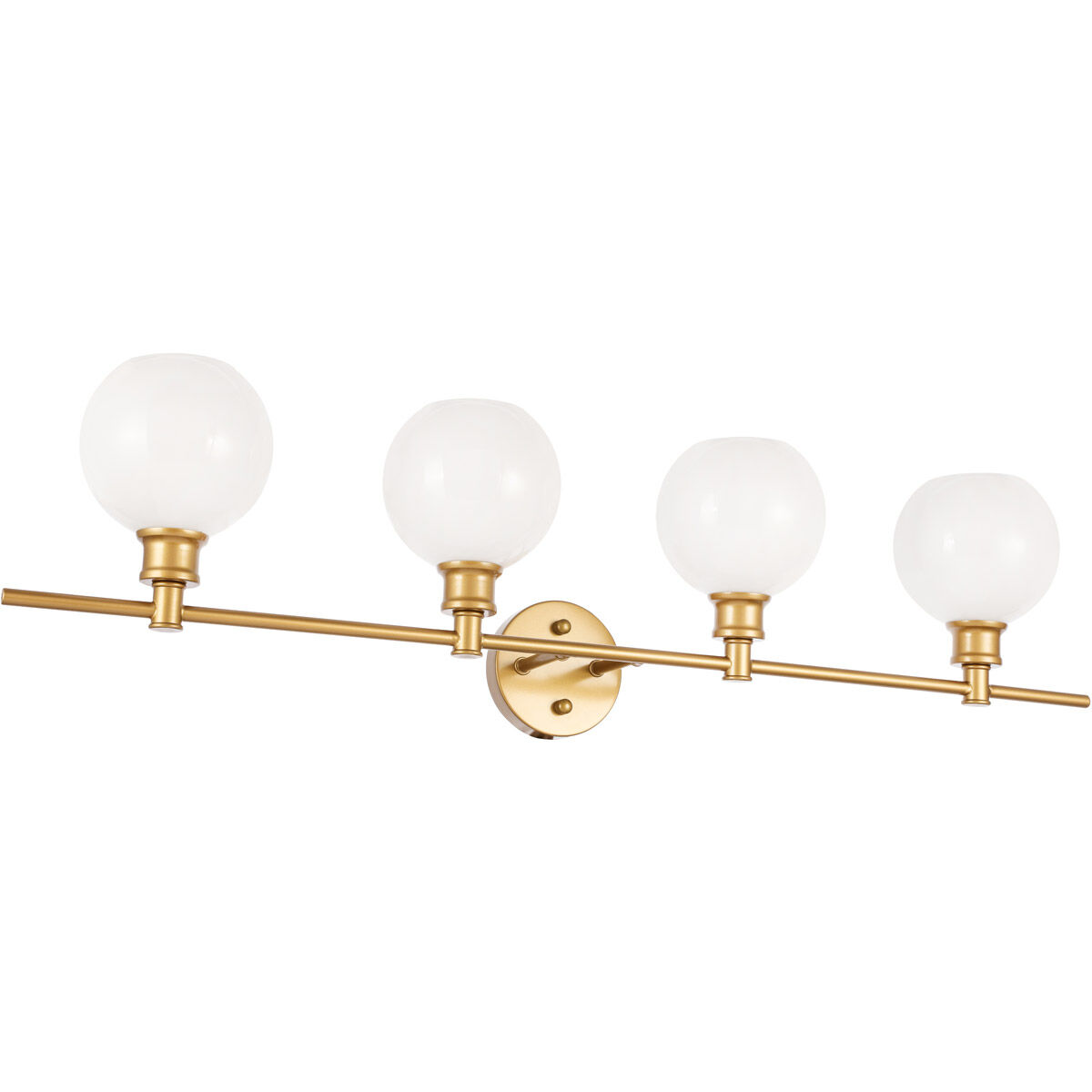 Syracuse 4 Light 38 inch Brass Wall sconce Wall Light