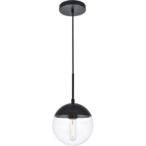 Oyster Bay 1 Light 8 inch Black Pendant Ceiling Light