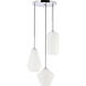 Rochester 3 Light 17 inch Chrome Pendant Ceiling Light