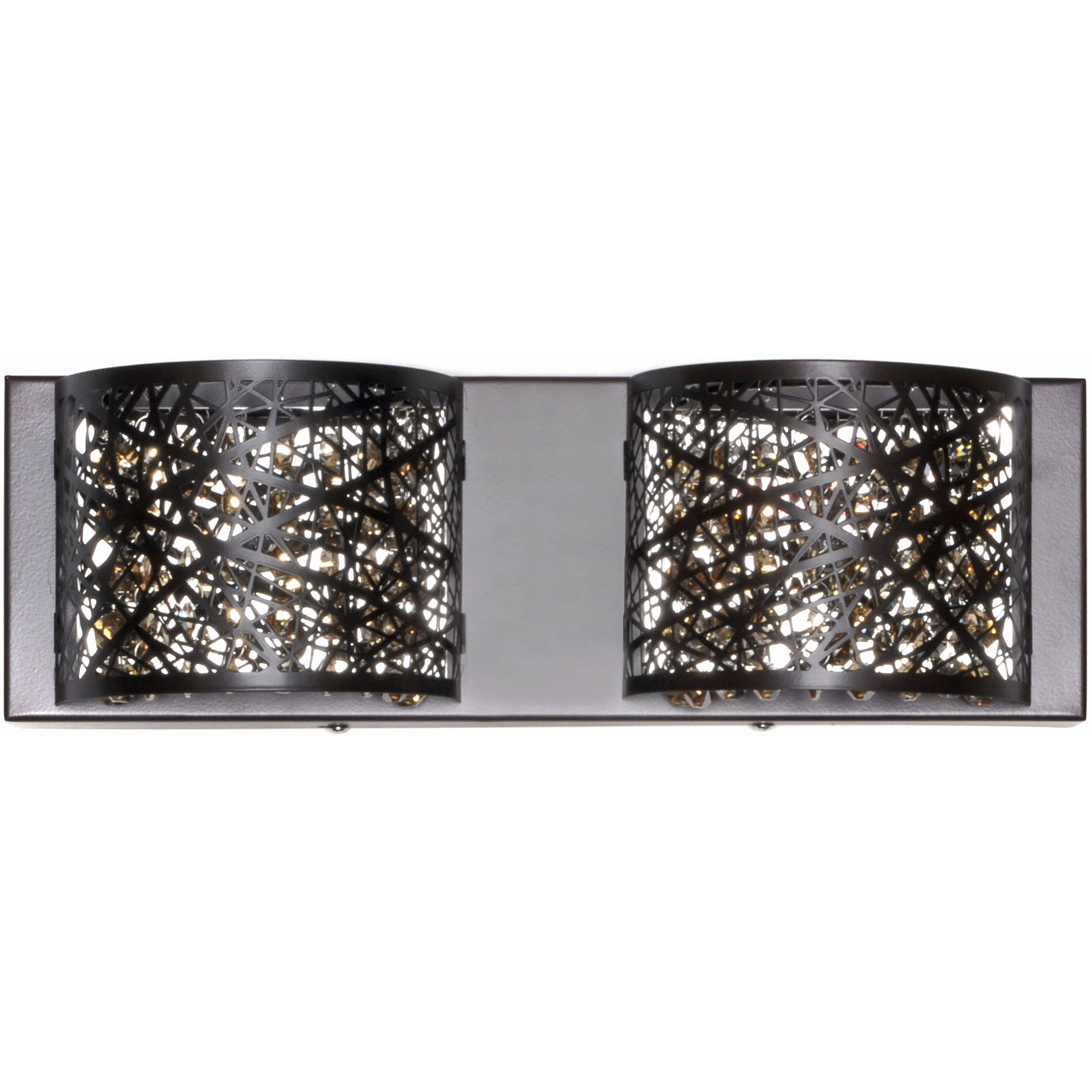 Troy 2 Light 15.75 inch Bronze Bath Vanity Light Wall Light