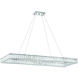 Dickinson 1 Light 50 inch Chrome Chandelier Ceiling Light
