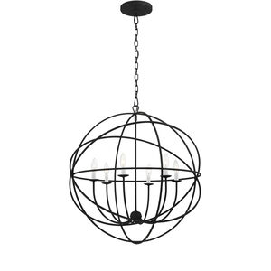 Addison 6 Light 22.5 inch Black Chandelier Ceiling Light