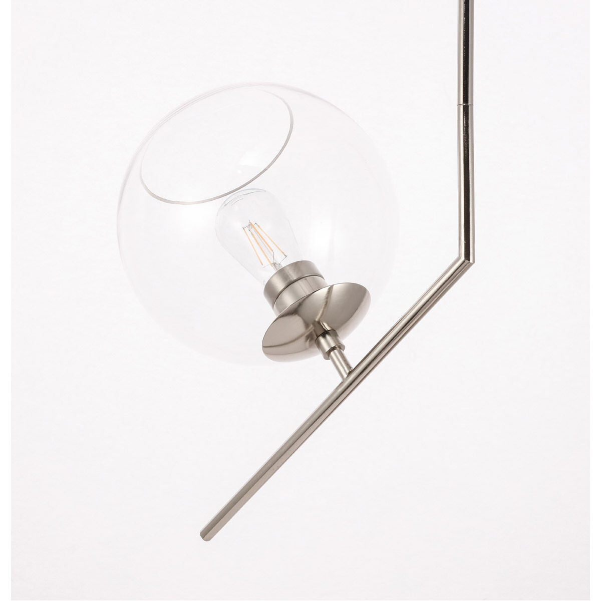 Monroe 1 Light 10 inch Chrome Pendant Ceiling Light