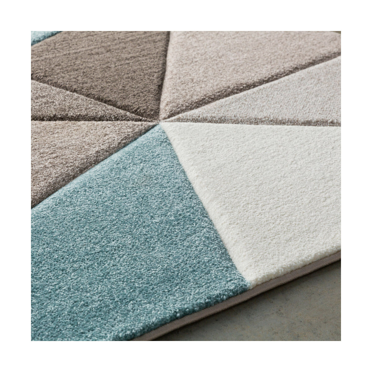 Colonie 91 X 63 inch Taupe Rug, Rectangle