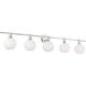 Syracuse 5 Light 47 inch Chrome Wall sconce Wall Light