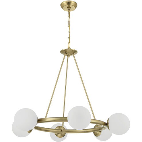 Upper St. Clair 6 Light 33.5 inch Gold Chandelier Ceiling Light