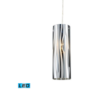 Salford LED 4 inch Polished Chrome Mini Pendant Ceiling Light