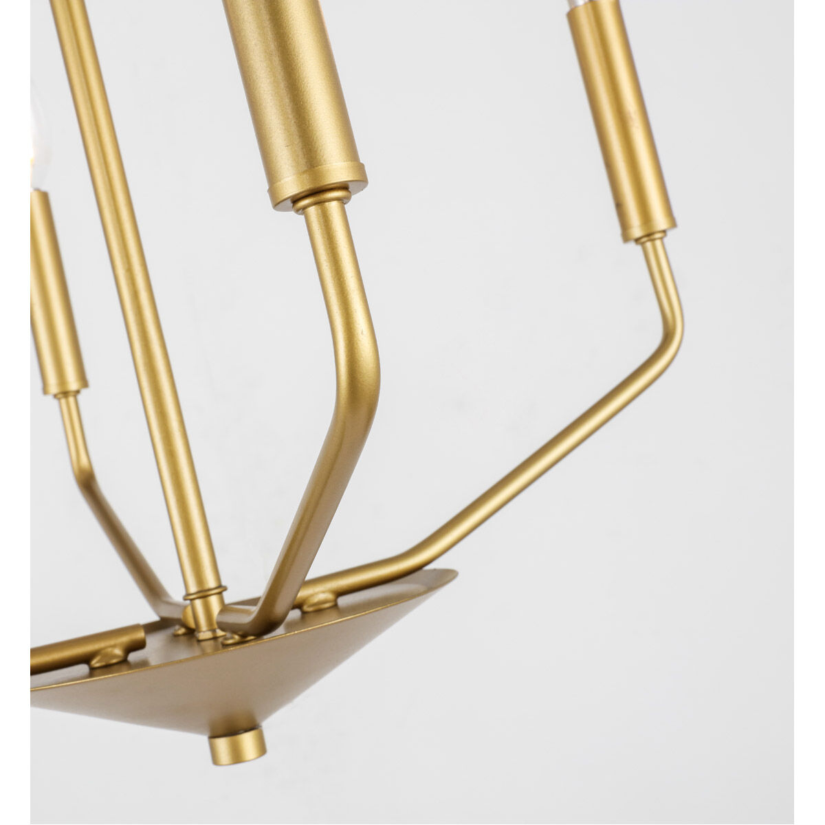 Geneseo 4 Light 18 inch Brass Pendant Ceiling Light