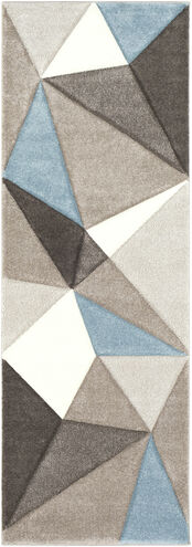 Colonie 91 X 31 inch Taupe Rug, Runner