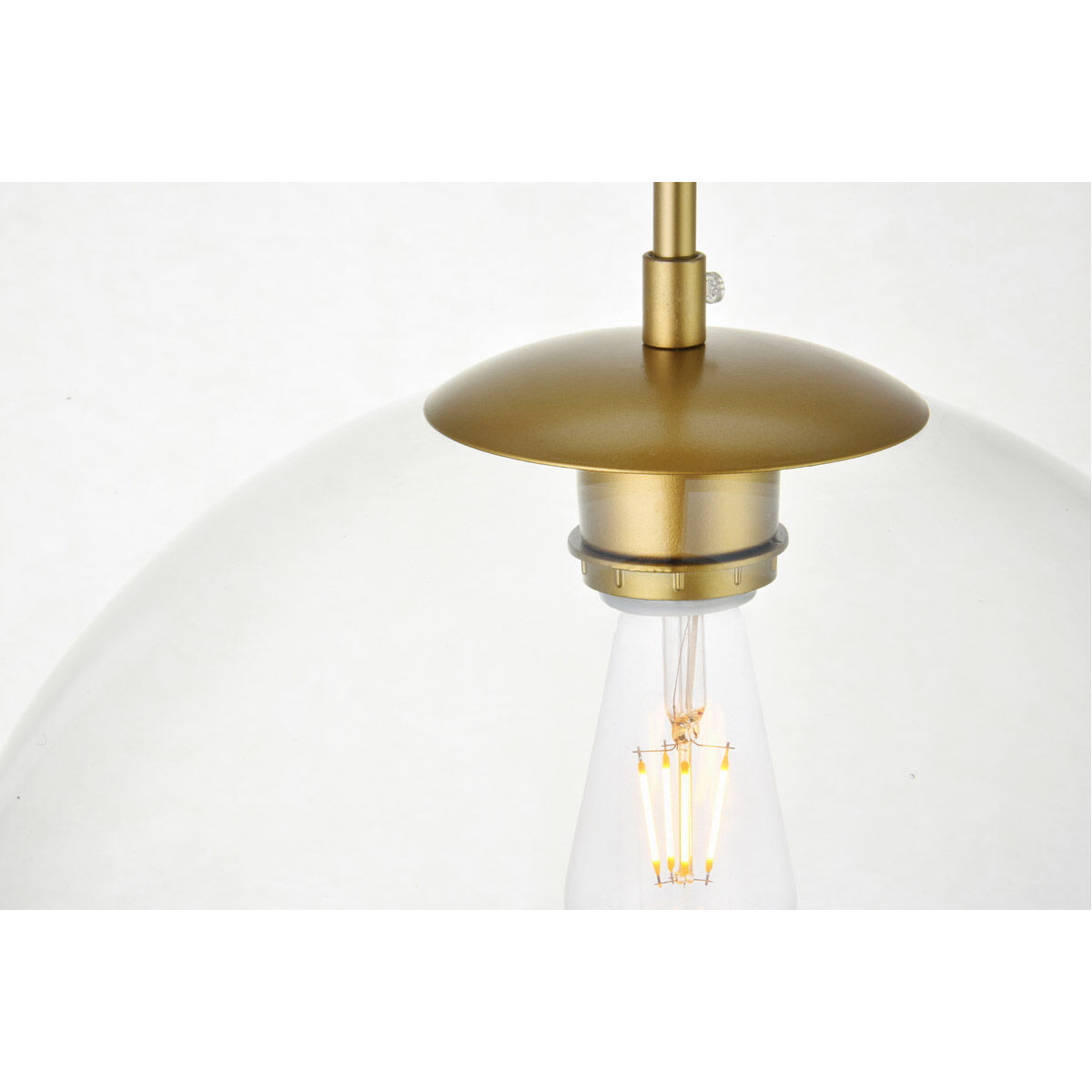 Huntington 1 Light 14 inch Brass Pendant Ceiling Light