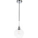 Rensselaer 1 Light 8 inch Chrome Pendant Ceiling Light