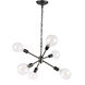 Charleston 6 Light 16 inch Black Pendant Ceiling Light