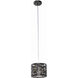 Troy 1 Light 7.75 inch Bronze Mini Pendant Ceiling Light