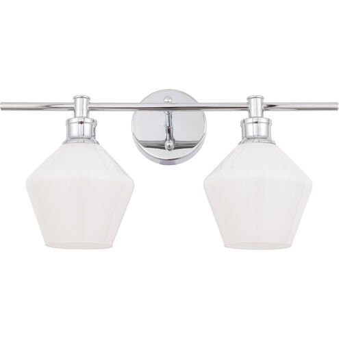 Rochester 2 Light 19 inch Chrome Wall sconce Wall Light