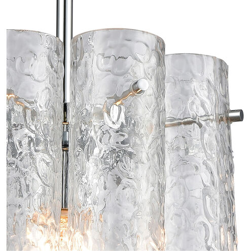 Palmerton 1 Light 10 inch Polished Chrome with Clear Mini Pendant Ceiling Light