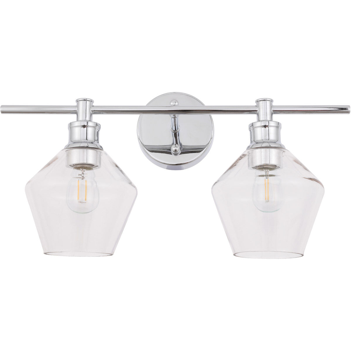 Rochester 2 Light 19 inch Chrome Wall sconce Wall Light