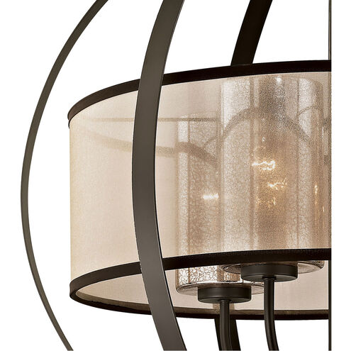 Mifflin 4 Light 24 inch Oil Rubbed Bronze Chandelier Ceiling Light