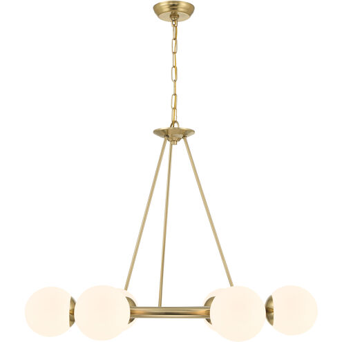 Upper St. Clair 6 Light 33.5 inch Gold Chandelier Ceiling Light