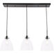 Genesee 3 Light 11 inch Black Pendant Ceiling Light