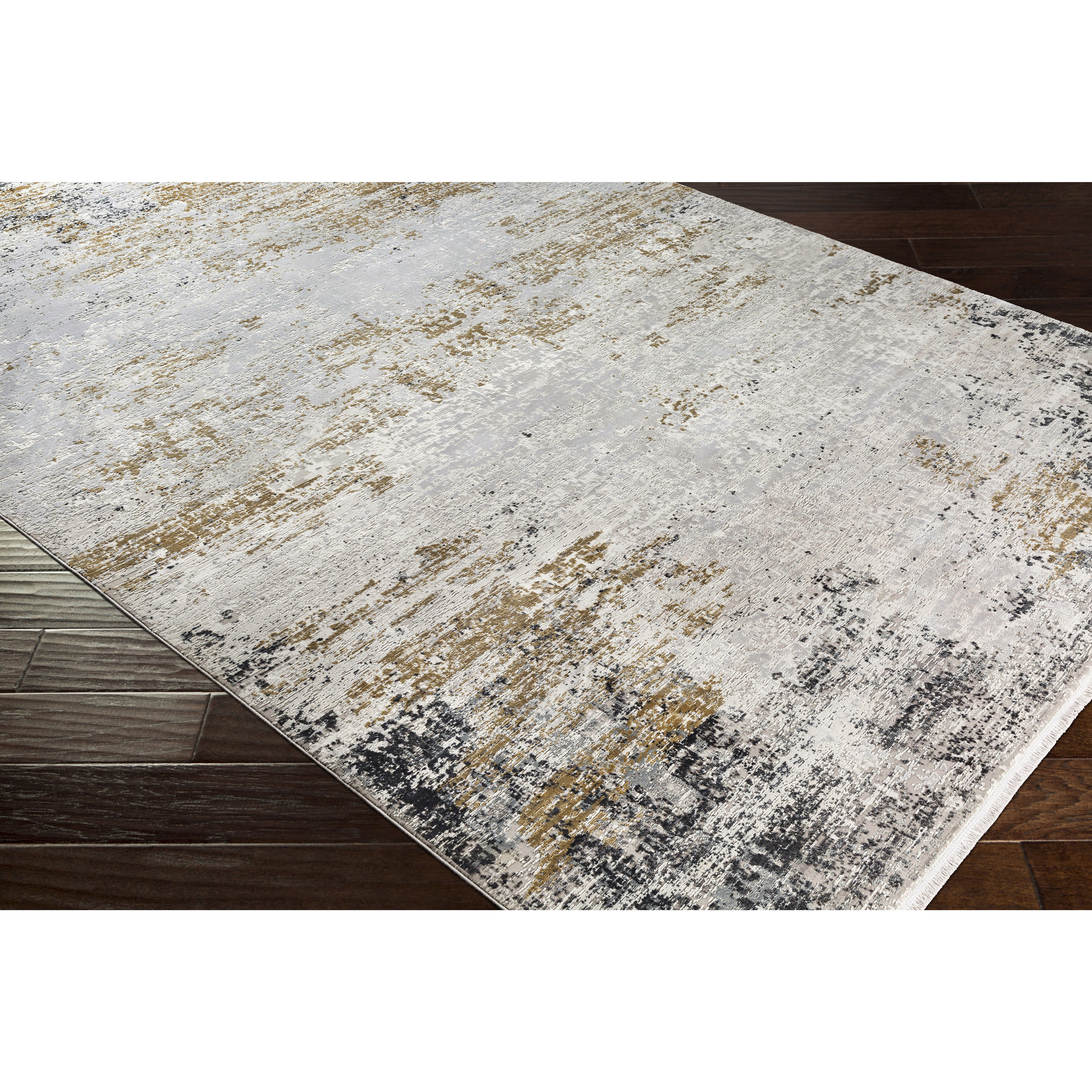McCandless 134 X 90 inch Charcoal Rug, Rectangle