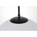 Huntington 1 Light 14 inch Black Pendant Ceiling Light