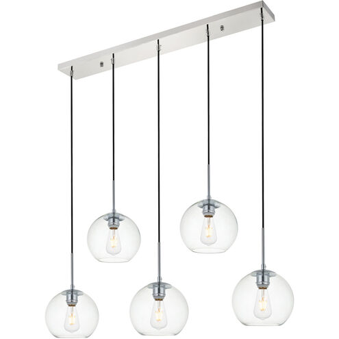 Huntington 5 Light 8 inch Chrome Pendant Ceiling Light