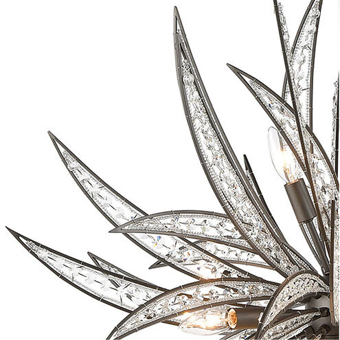 Newark 11 Light 34 inch Dark Graphite Chandelier Ceiling Light