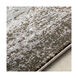 Haverford 87 X 63 inch Light Gray/Medium Gray/Dark Brown/White Rugs, Polypropylene and Polyester