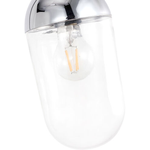 Malta 1 Light 4.8 inch Chrome Wall sconce Wall Light