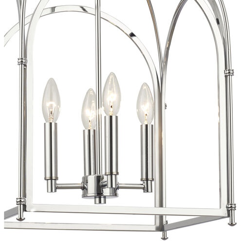 Dekalb 4 Light 14 inch Chrome Pendant Ceiling Light