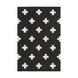 Susquehanna 60 X 36 inch Black/White Rugs, Rectangle