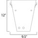Findlay 1 Light 8.5 inch Satin Nickel Wall Sconce Wall Light