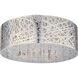 Troy 9 Light 23.5 inch Polished Chrome Flush Mount Ceiling Light