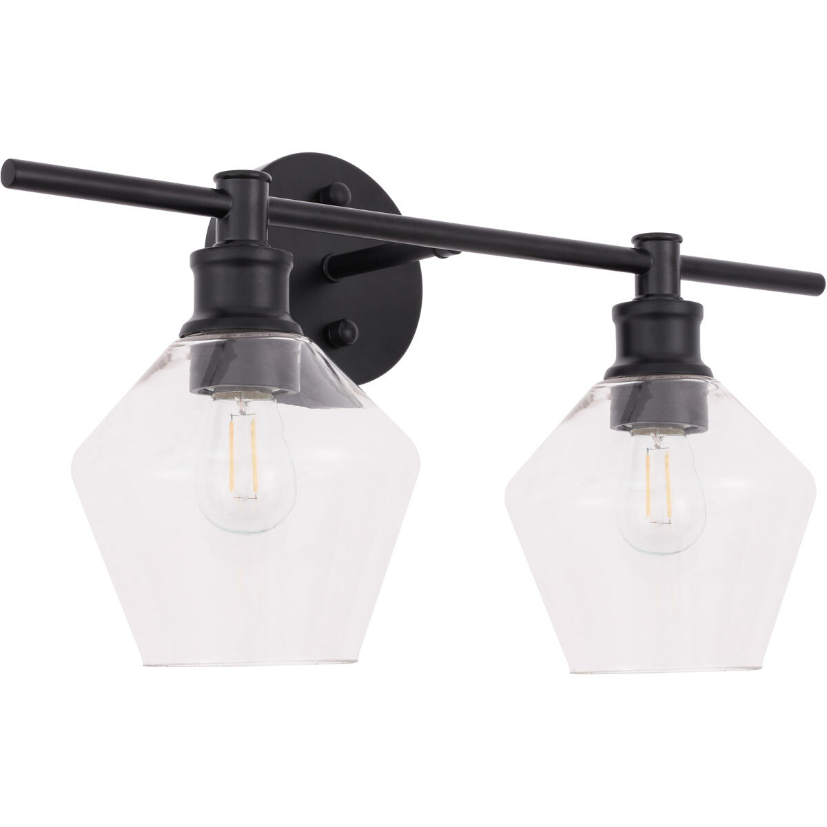 Rochester 2 Light 19 inch Black Wall sconce Wall Light