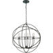 Addison 6 Light 22.5 inch Bronze Chandelier Ceiling Light
