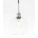 Rensselaer 1 Light 8 inch Chrome Pendant Ceiling Light