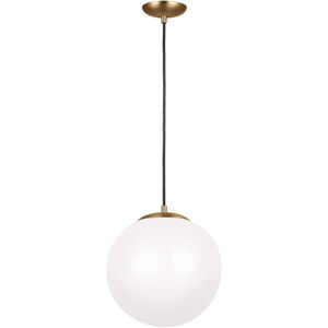 Abington LED 14 inch Satin Brass Pendant Ceiling Light