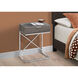 Seneca 24 X 18 inch Dark Taupe Accent End Table or Night Stand