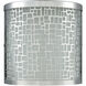 Scotia 2 Light 8 inch Silver Outdoor Wall Sconce