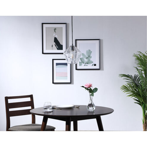 Rochester 1 Light 8 inch Chrome Pendant Ceiling Light