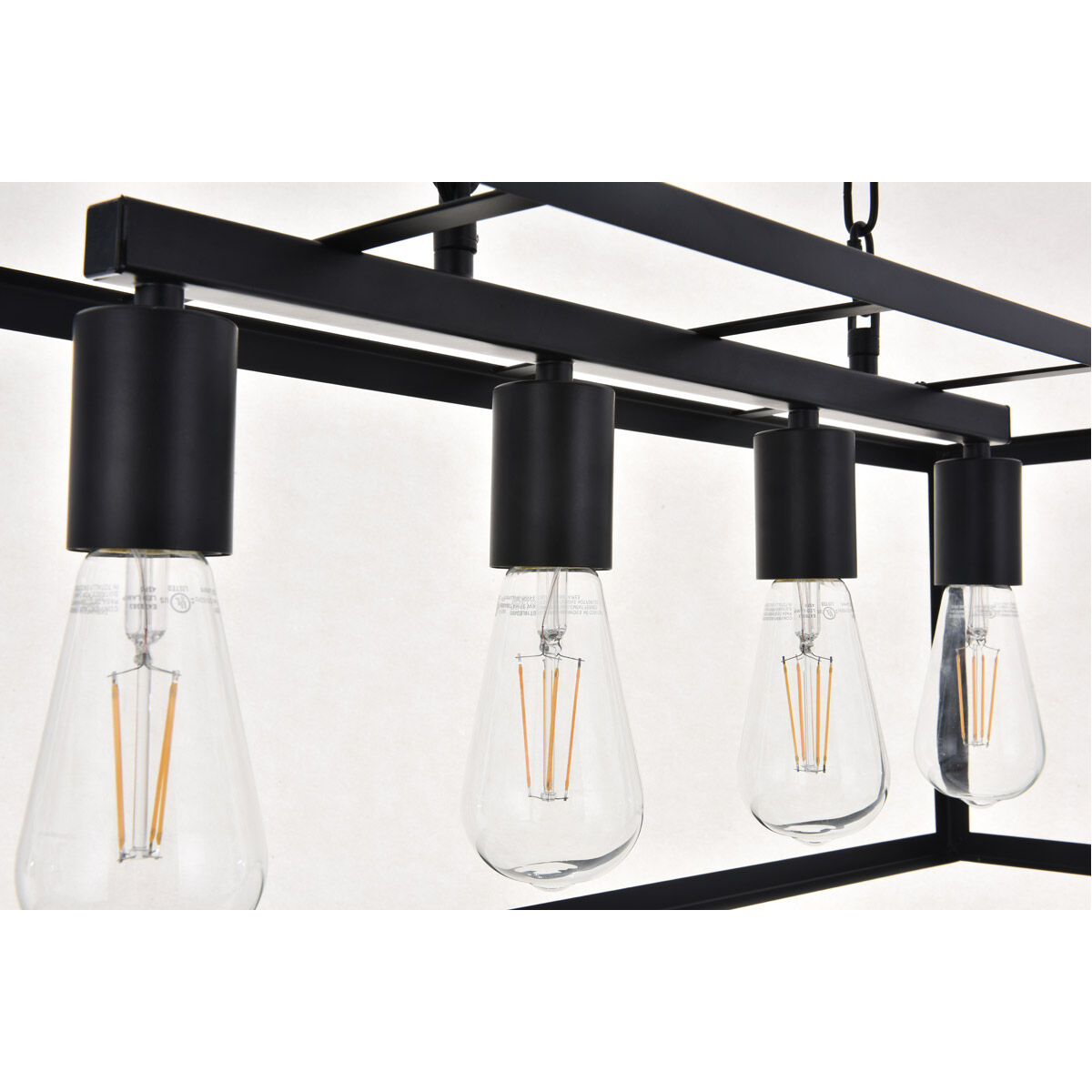 Coatesville 4 Light 9.4 inch Black Pendant Ceiling Light