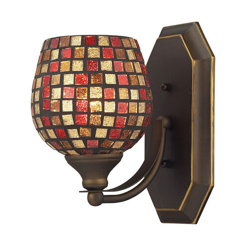 Hempstead 1 Light 8 inch Aged Bronze Vanity Light Wall Light
