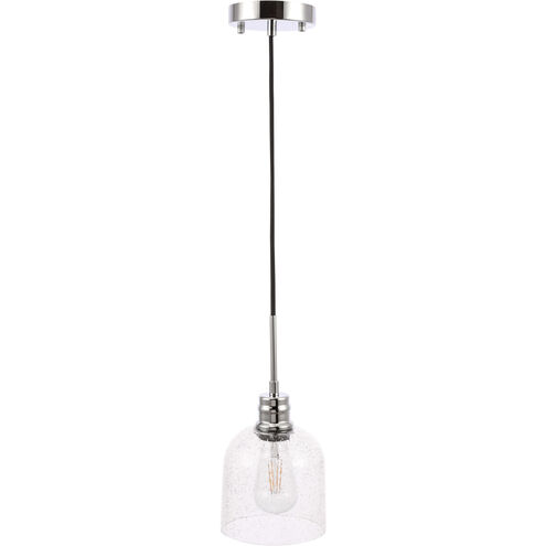 Codorus 1 Light 6 inch Chrome Pendant Ceiling Light