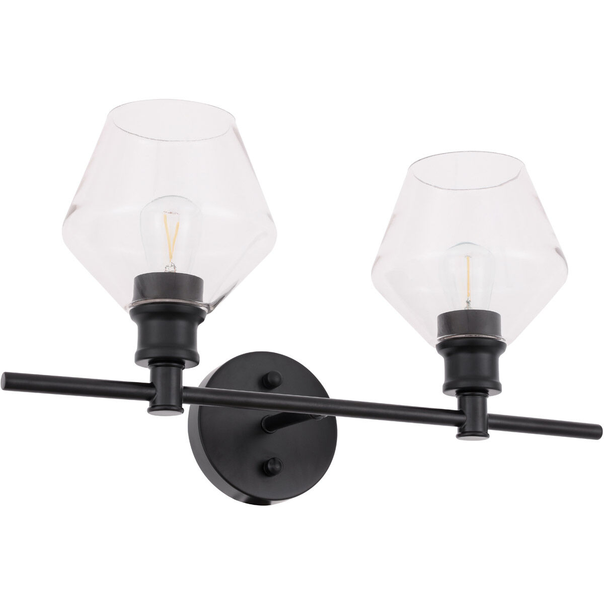 Rochester 2 Light 19 inch Black Wall sconce Wall Light