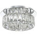 Dickinson 1 Light 12 inch Chrome Flush Ceiling Light
