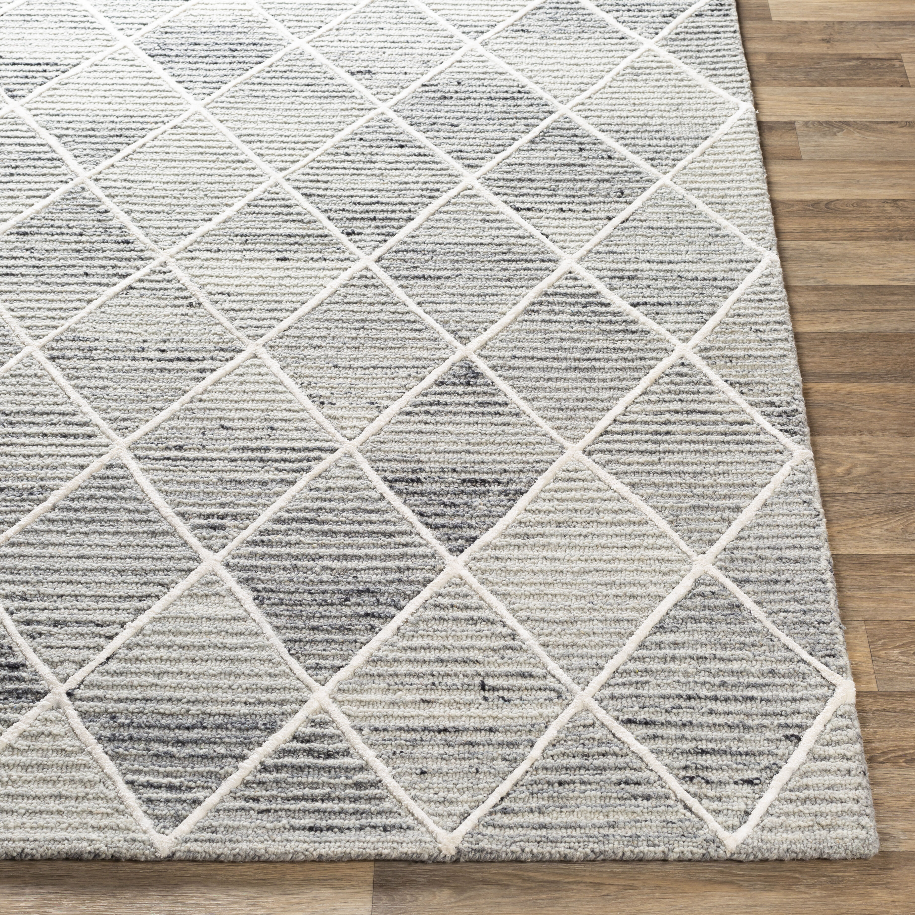 Chester 144 X 108 inch Light Gray Rug, Rectangle