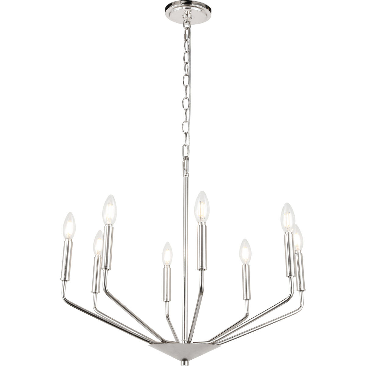 Geneseo 8 Light 25 inch Chrome Pendant Ceiling Light